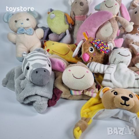 Лот плюшени играчки за бебенце, снимка 3 - Плюшени играчки - 45455864