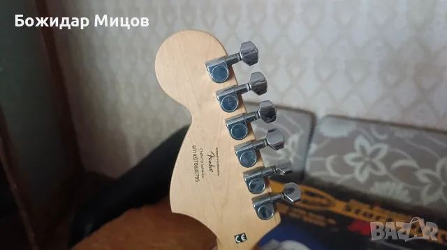 Електрическа китара Fender Squier Strat с усилвател, снимка 4 - Китари - 46969233