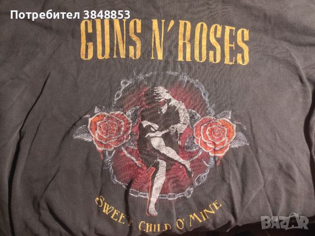 Суичър на Guns n' roses, снимка 2 - Суичъри - 46772750