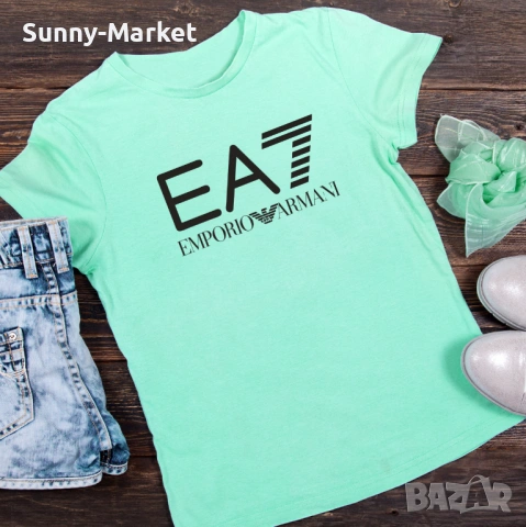 ЕА7 Armani Дамски , мъжки и детски тениски с къс ръкав, снимка 4 - Тениски - 54045119