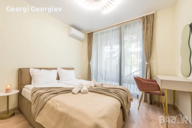 Дизайнерски Апартамент на 300метра от плажа Azur Panorama, снимка 13 - Квартири, нощувки - 50567851