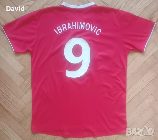 Фланелка на Манчестър Юнайтед х Ибрахимович, снимка 2 - Футбол - 50656182