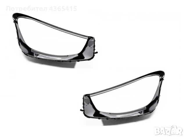 Стъкла за фарове на Mercedes GLC-Class X253 Facelift (2019-2022) , снимка 4 - Аксесоари и консумативи - 50948261