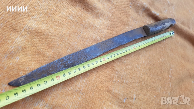 Ятагановиден хайдушки нож , снимка 2 - Антикварни и старинни предмети - 52133322