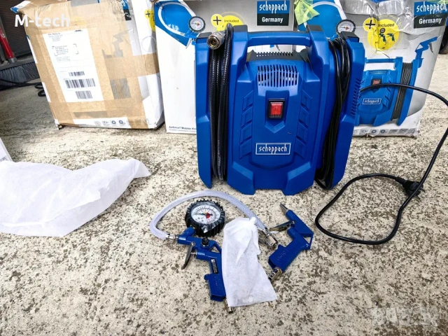 Компресор Airforce 7 Scheppach - 230V  8 бара работно налягане  180