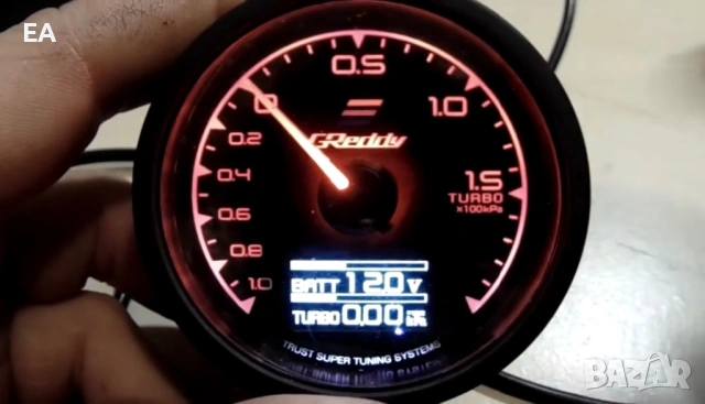 Бууст метър Greddy boost meter измервателен уред за турбо