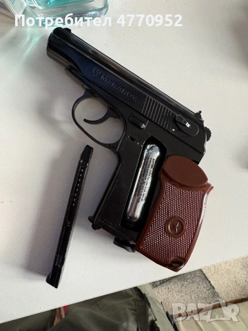 Макаров,въздушен пистолет, снимка 4 - Въздушно оръжие - 53901917