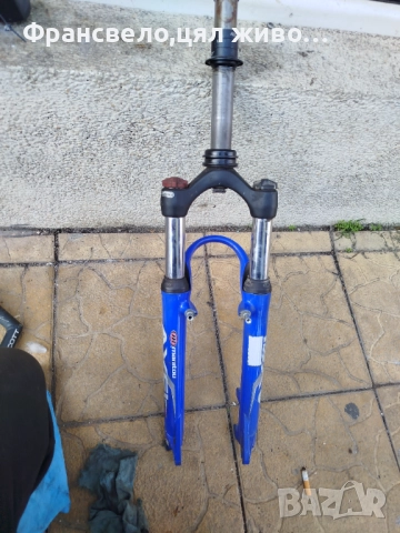 26 цола вилка за велосипед колело Manitou с монтаж чело 44, не работят настройки 