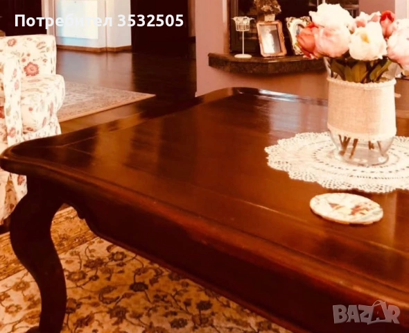 Винтидж холна маса, снимка 2 - Антикварни и старинни предмети - 53077016