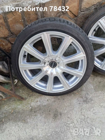Джанти 5х110 с гуми 205/45/17 - Opel-Alfa-Saab, снимка 2 - Гуми и джанти - 50519974