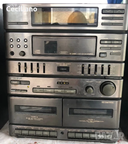 Sharp C500Z-сравнително доста голяма аудио система!, снимка 15 - Аудиосистеми - 50671213