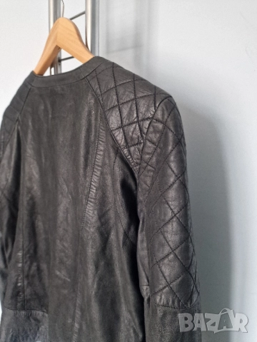 Страхотно дамско кожено яке MDK размер 38 , естествена кожа,, снимка 15 - Якета - 52475395