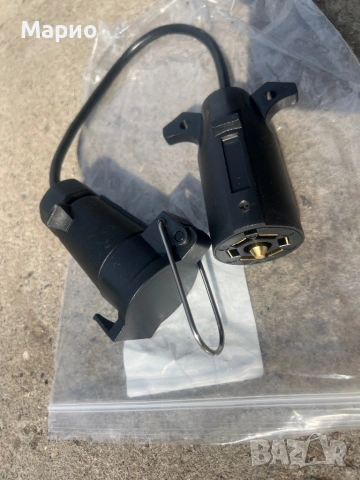 Преходник за ремарке теглим американски към EU стандарт букса 7 - 7 пина , снимка 2 - Ремаркета - 53963986