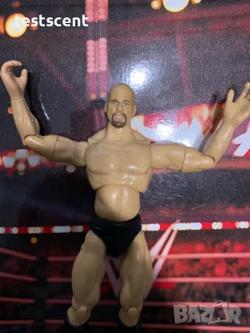 Екшън фигура WWE Stone Cold Steve Austin Ледения Стив Остин figure играчка WWF Jakks TTL Titan, снимка 13 - Колекции - 49552486