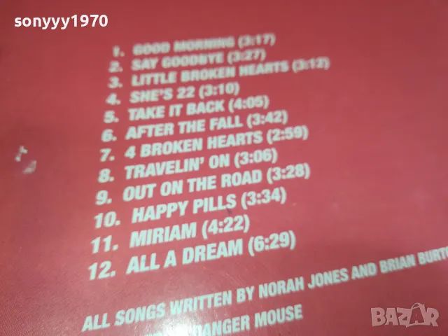 NORAH JONES-CD+ПЛАКАТ-ВНОС ГЕРМАНИЯ 2602251529, снимка 11 - CD дискове - 49286718