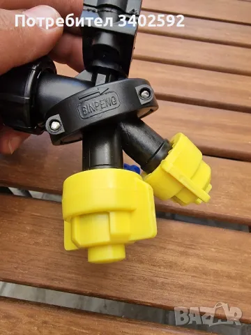 Троен разпръсквач за косачка, снимка 5 - Селскостопанска техника - 50299852