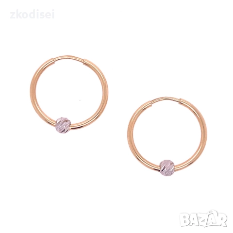 Златни обеци 1,45гр. 14кр. проба:585 модел:34410-4