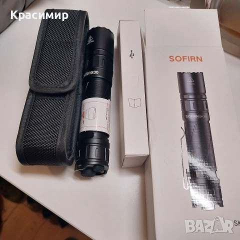 Тактическо фенерче Sofirn SK30, снимка 2 - Оборудване и аксесоари за оръжия - 52911285