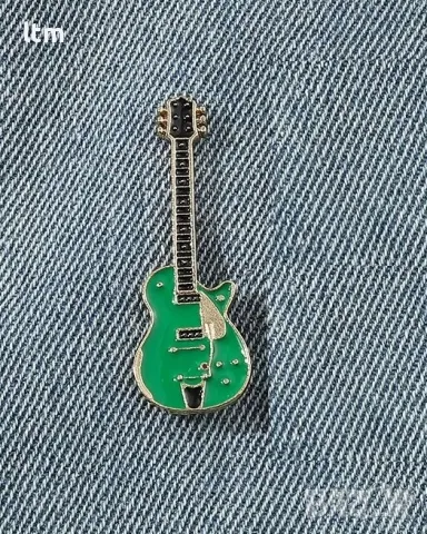 Значка китара,гретч.