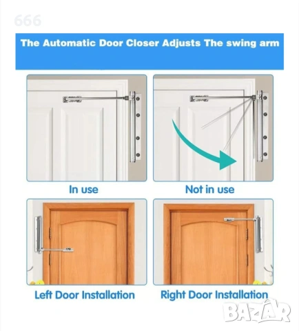Автомат за врата, снимка 4 - Други стоки за дома - 53814804
