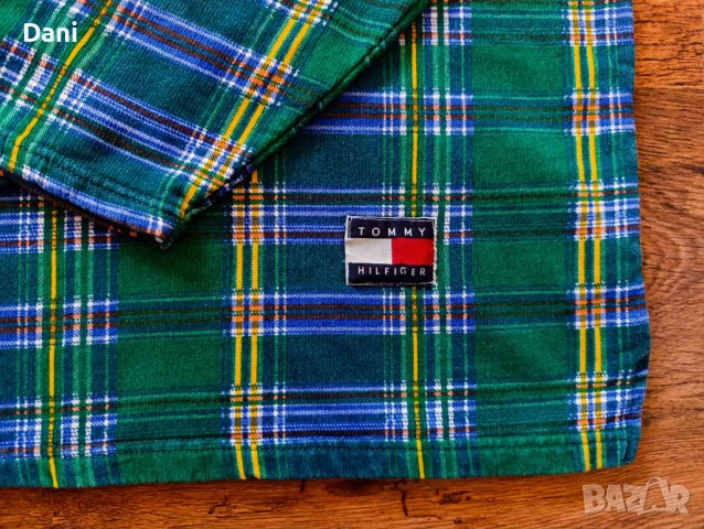 Tommy Hilfiger Vintage Polo 90s блуза с дълъг ръкав, снимка 3 - Блузи - 50633532