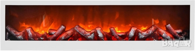Изкуствена LED камина 24'' – уют и пламък без дим и поддръжка, снимка 4 - Друга електроника - 52013141
