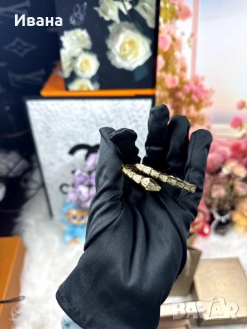 Гривна BVLGARI, снимка 3 - Гривни - 52891008