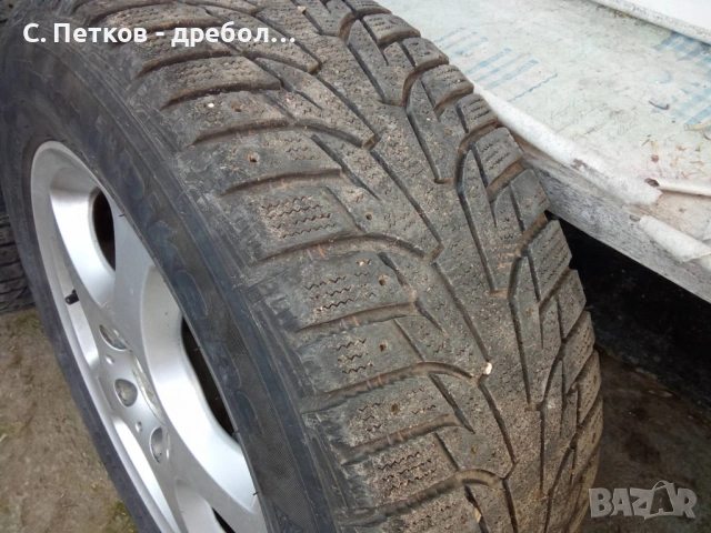 Джанти с зимни гуми - 225/55 16 за Мерцедес W210, W211, снимка 9 - Гуми и джанти - 53748059