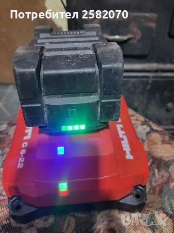 батерия и зарядно hilti c6-22