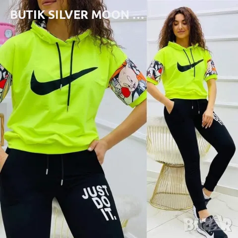 Дамски Памучен Екип 💫 Nike , снимка 1 - Спортни екипи - 48991248