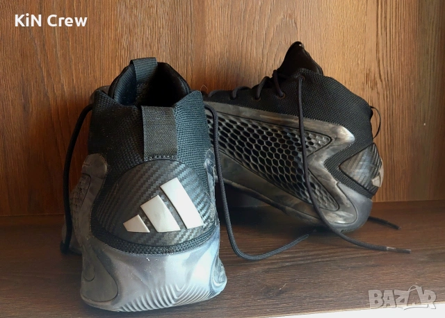 Adidas AE 1 Mid - 44 2/3 Anthony Edwards Signature Баскетболни Обувки, снимка 5 - Спортни обувки - 53862997