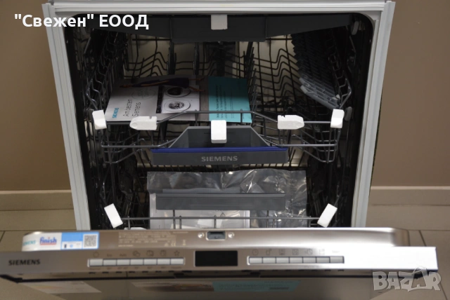 Съдомиялна SIEMENS SX63EX22CE автоматично отваряне, infoLight, снимка 4 - Съдомиялни - 53332741