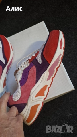 Маратонки ест.кожа и велур, снимка 3 - Маратонки - 51966253