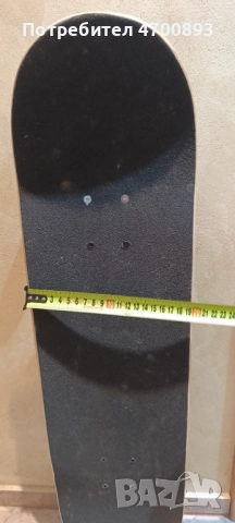 Скейтборд CP100 MID, деца 8-12 год., размер 7'6",  с принт, снимка 3 - Скейтборд, ховърборд, уейвборд - 52999339