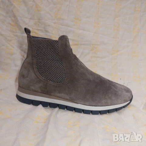 Gabor Comfort велурени боти тип "Челси" номер 40,5, снимка 8 - Дамски боти - 53007421