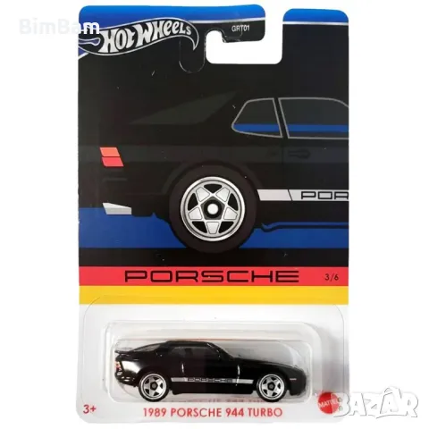 Оригинална количка Hot Wheels 1989 Porsche 944 Turbo, снимка 1 - Коли, камиони, мотори, писти - 46953726