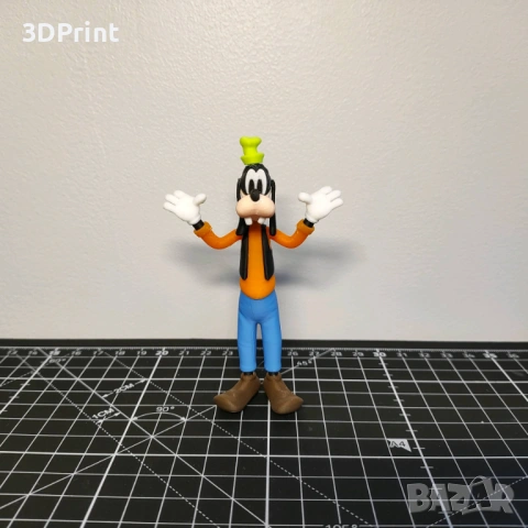 Комплект за оцветяване – 3D фигура Гуфи + бои и палитра (27 см), снимка 8 - Рисуване и оцветяване - 53651364