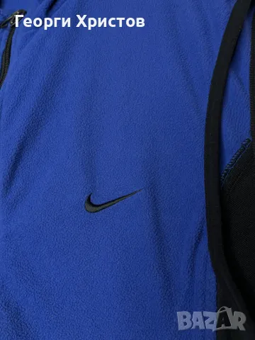 Nike Vintage Fleece Vest Therma-Fit Мъжки Елек, снимка 3 - Спортни дрехи, екипи - 48071570