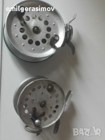 Стар щик и две риболовни макари.., снимка 7 - Антикварни и старинни предмети - 53938949