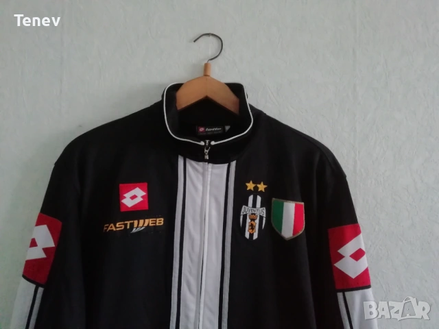 Juventus Lotto 2001/2002 Vintage оригинално горнище Ювентус размер L , снимка 4 - Спортни дрехи, екипи - 53020074