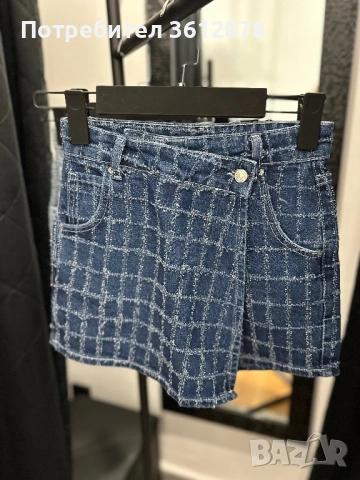 Дънкова пора панталон М размер, снимка 2 - Панталони - 53908807