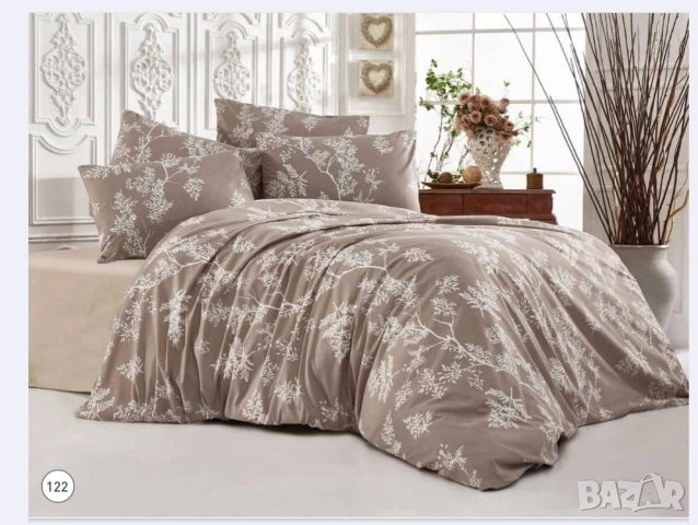 Спални комплекти от ранфорс VALDIVIA, снимка 4 - Спално бельо - 44033716
