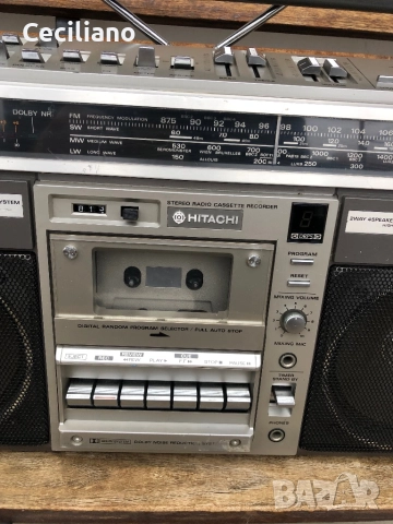 🎄Два броя - Hitachi TRK-8190 -Колекционерски радиокасетофон !, снимка 12 - Радиокасетофони, транзистори - 52794365