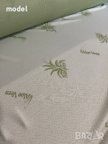Калъф за матрак, с цип, Aloe Vera, снимка 9 - Протектори за матраци - 38180784