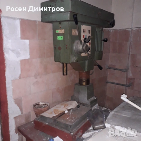 Настолна бормашина и колонен шмиргел