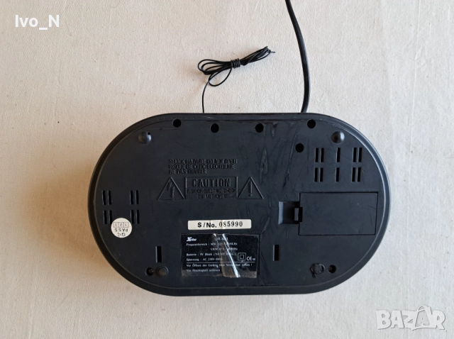 Радио часовник Xebo UR 401., снимка 5 - Радиокасетофони, транзистори - 51825331