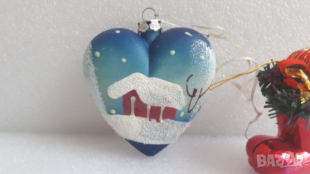Коледни украси за елха - сърце и ботушче, снимка 4 - Други - 45083526