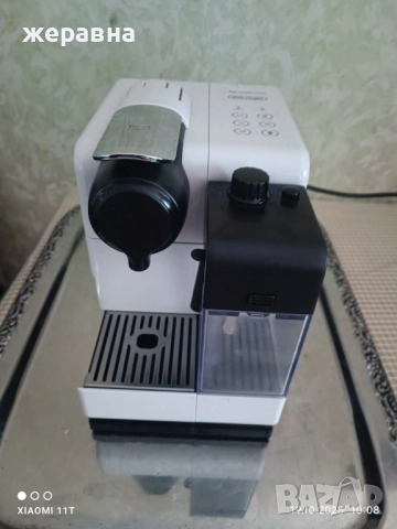Кафемашина с капсули Delonghi Nespresso Lattissima EN 550.W, 19 bar, 1400 W, Автоматично капучино , снимка 14 - Кафемашини - 52104486