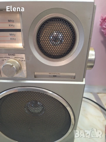 Стар радиокасетофон , снимка 6 - Други - 54279642