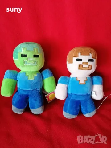 Нова плюшена играчка Майнкрафт крава, снимка 9 - Плюшени играчки - 49894243